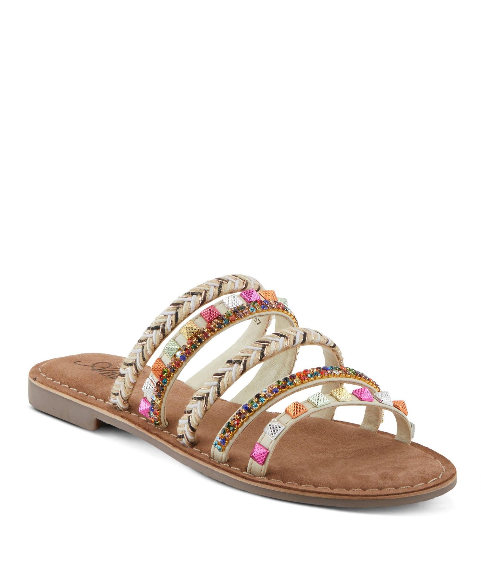 Azura Intoxicate Flat with Multiple Strap Closure