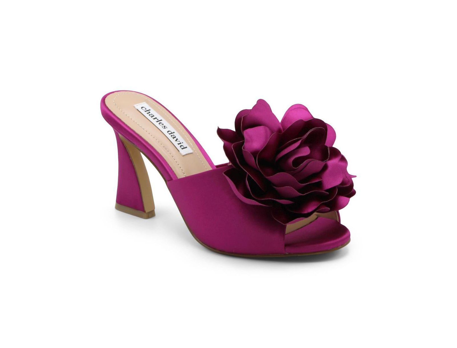 Бососандалии Charles David Womens Kam Floral High Heel