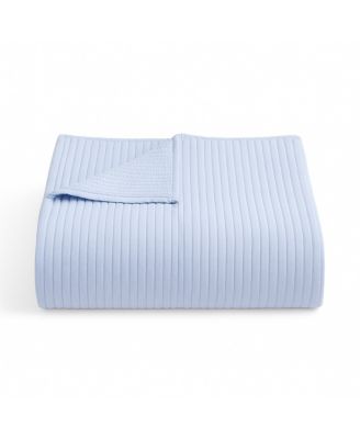 Calvin Klein Subway Tile Cotton Matelasse Blanket, King
