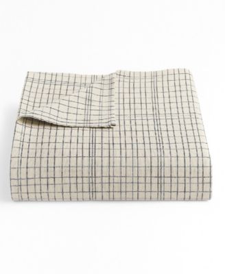 Calvin Klein хлопковое одеяло в клетку Dot Dash, Queen