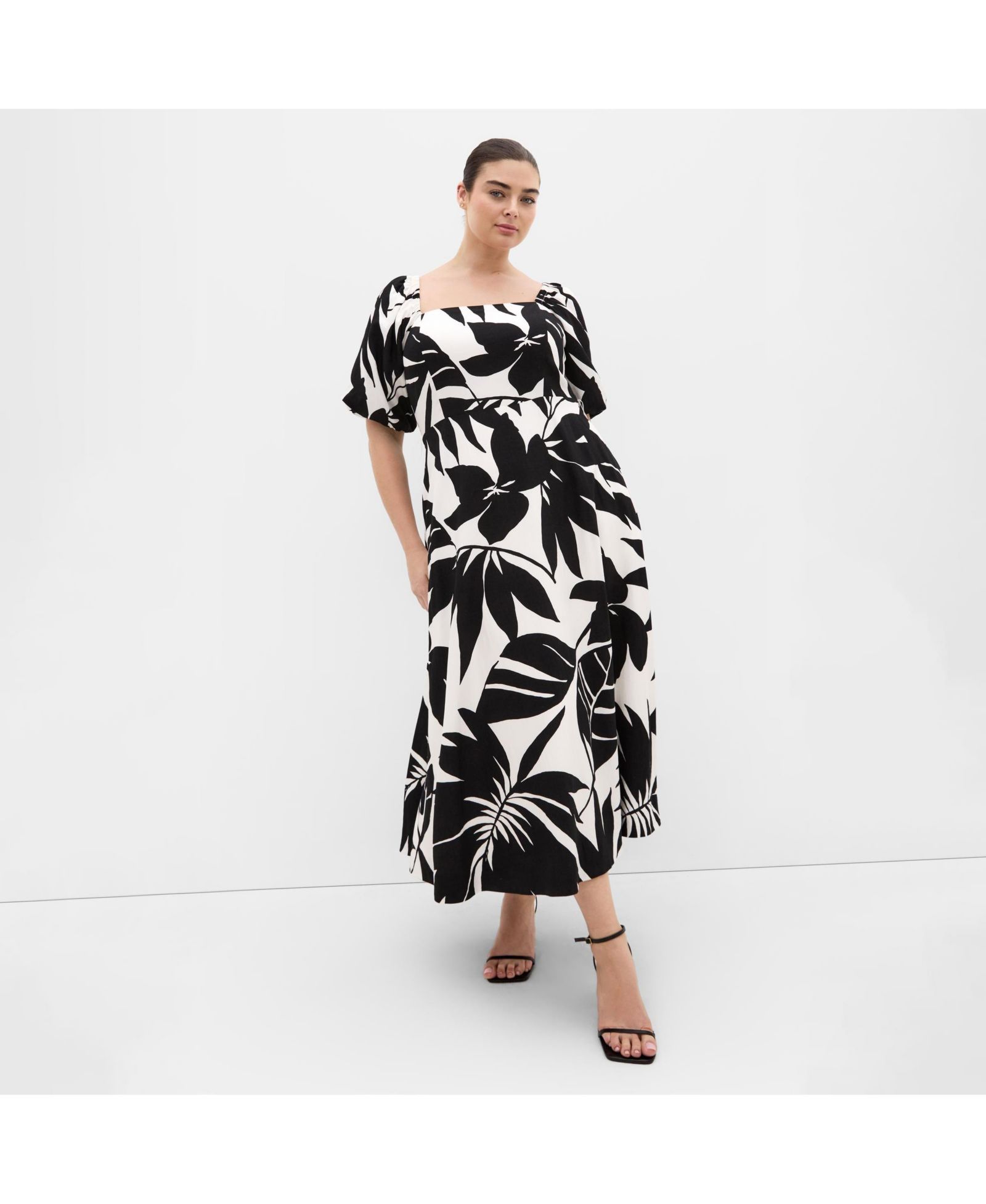 Женское платье CITY CHIC Plus Size Collins Oasis Print