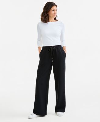Женские широкие брюки Style & Co Petite с завязками