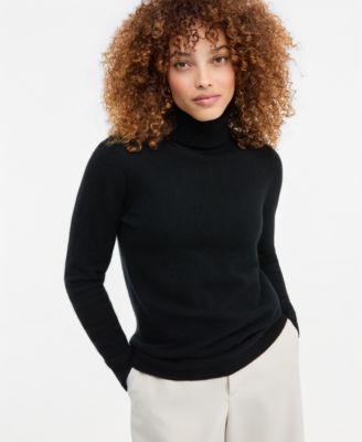 Charter Club Petite Cashmere Turtleneck Sweater, Macy's Exclusive