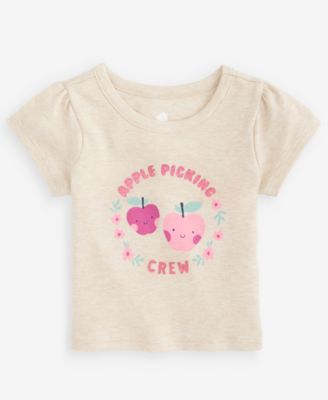 Детская футболка First Impressions Apple Picking Short-Sleeve Mix & Match