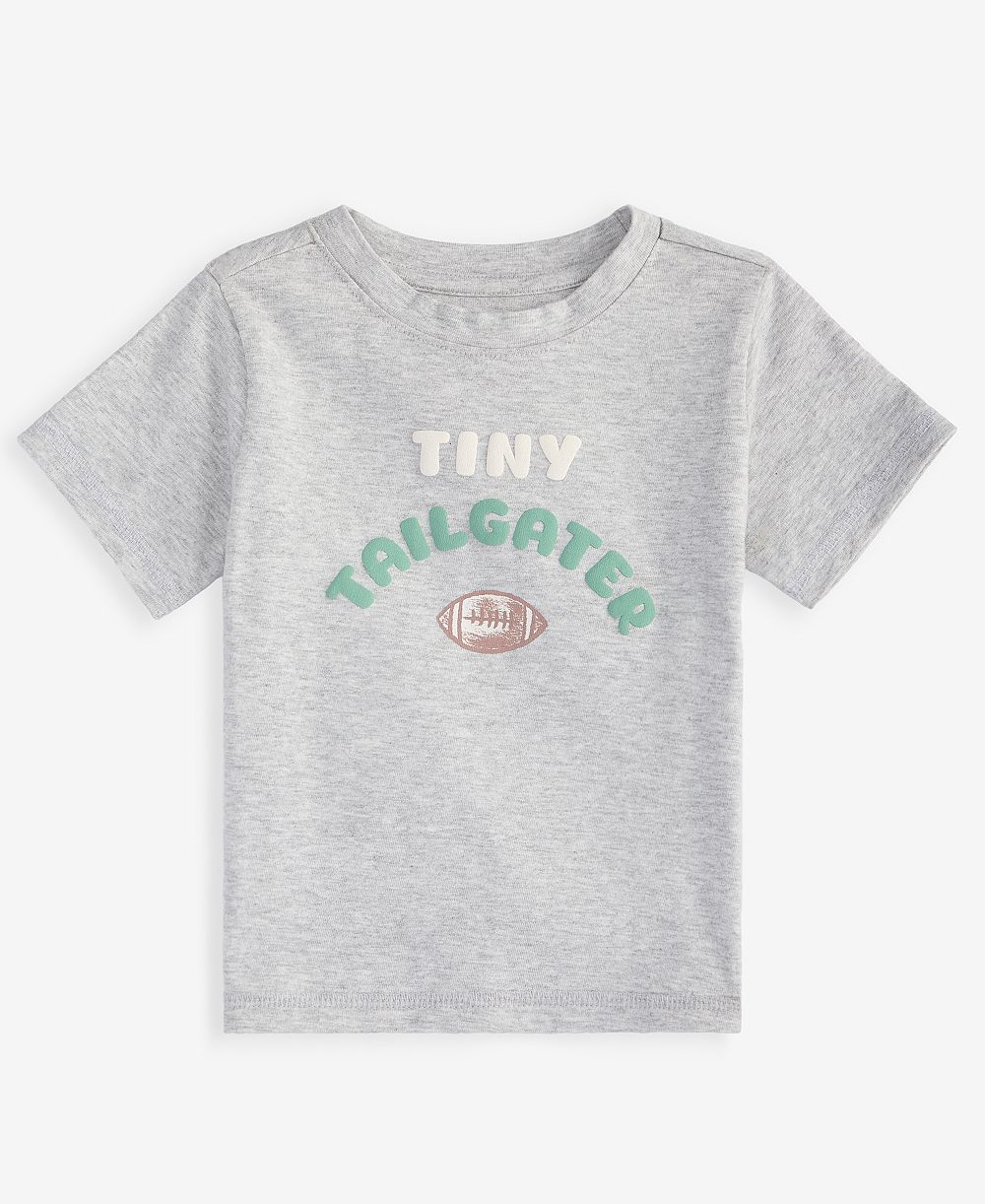 First Impressions мужская футболка с коротким рукавом Tiny Tailgater для мальчиков-младенцев, эксклюзив Macy's