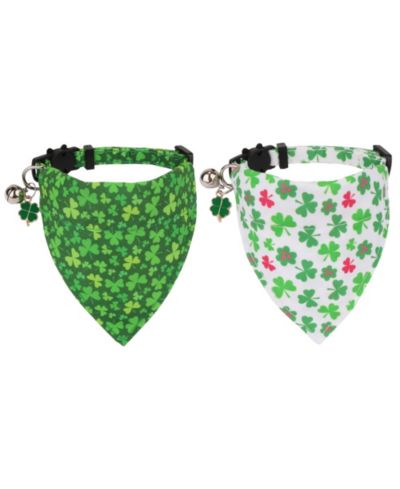 ARONKL ошейник для кошек с отстегивающейся банданой Bunny Pattern