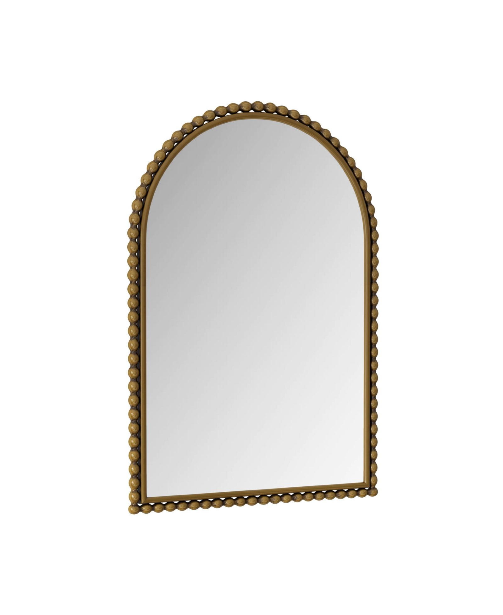 BUSDAYS Iron Art Arch Vintage Vanity Mirror Wall Hanging or Tabletop for Living Room Bedroom Bathroom