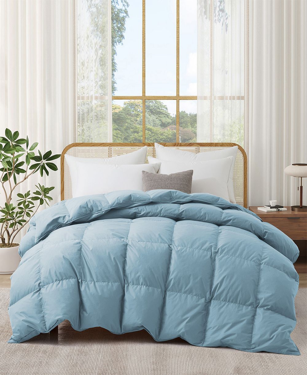 Всесезонное одеяло UNIKOME из гусиного пуха, 300 Thread Count, Full/Queen
