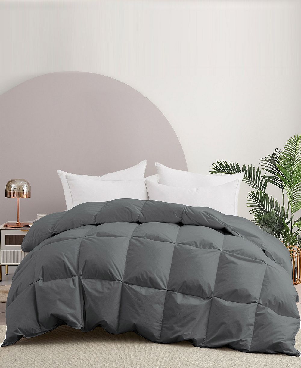 Unikome Luxury Breathable Cotton Blend Comforter, Twin