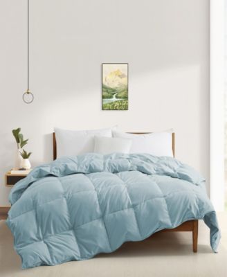 UNIKOME Lightweight Fluffy Goose Down Feather Duvet Insert, Twin