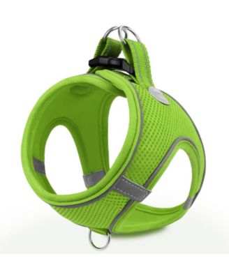 ARONKL Step-in Dog Harness Breathable Mesh Reflective Soft Padded for Small Dogs Cats