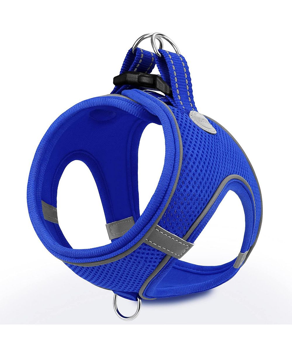 Шлейка для собак и кошек ARONKL Step-in Breathable Mesh Reflective Soft Padded