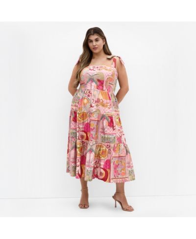Женское миди-платье CITY CHIC Elessia Print