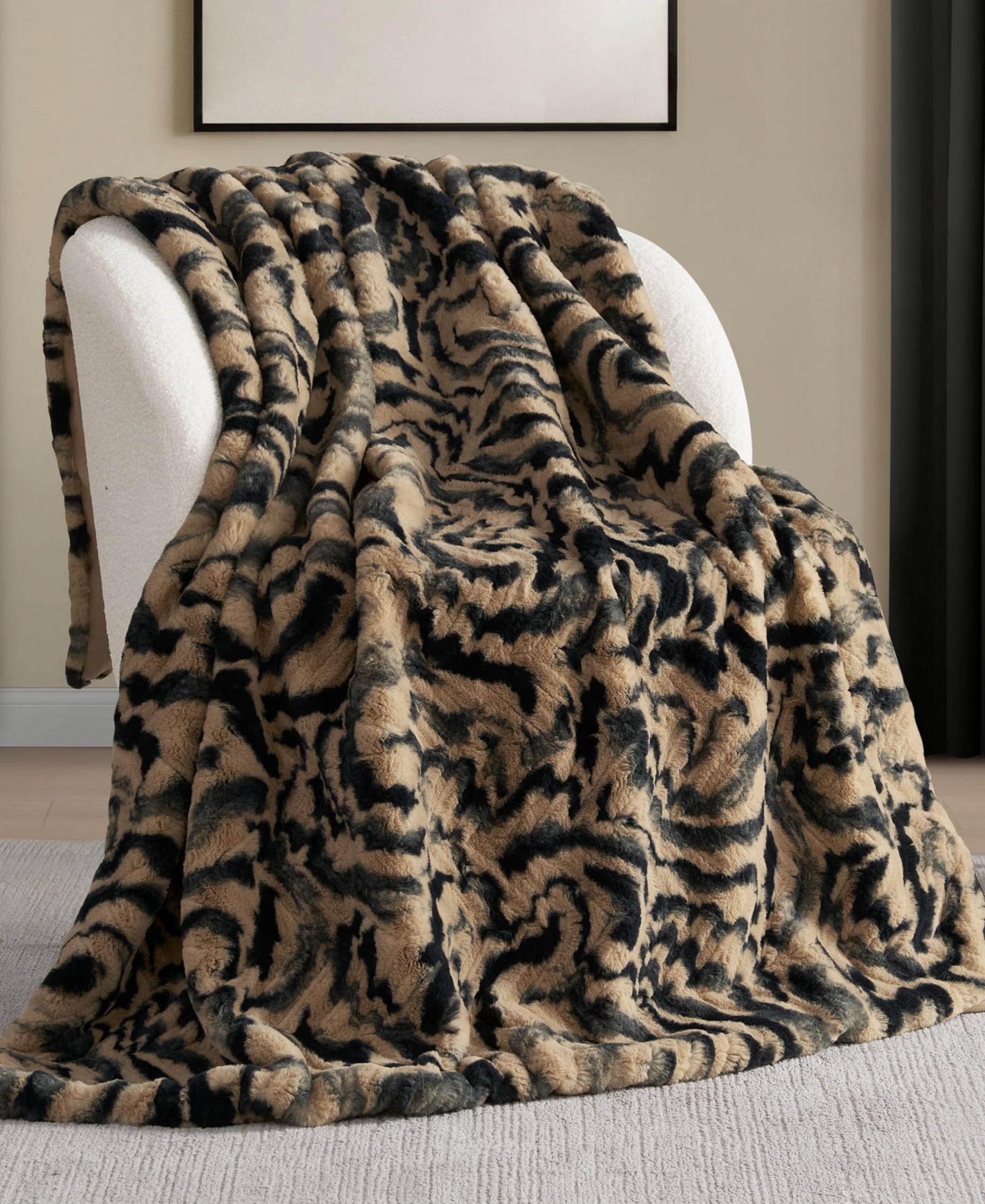 Плед Nine West Evelyn Faux Fur, 50" x 70"