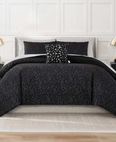 Комплект из 8 одеял Nine West Leopard Bed in a Bag Queen