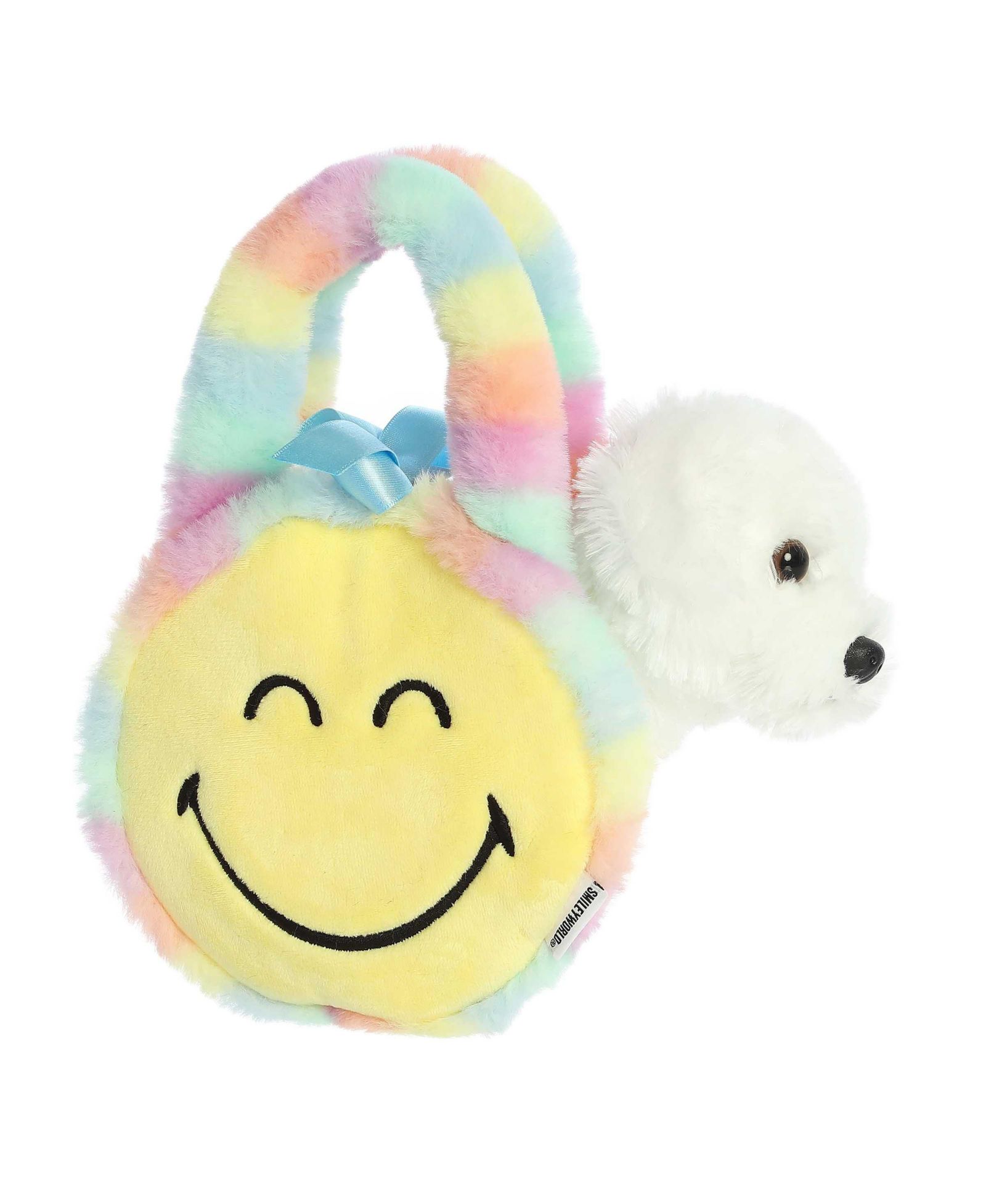 Плюшевая игрушка Aurora Small Fancy Pals Pastel Rainbow SMILEYWORLD 8"