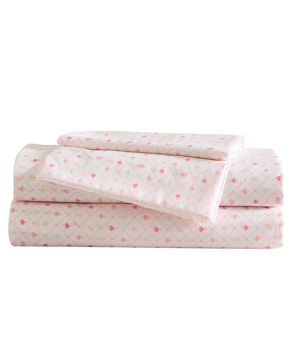 Комплект из 3 предметов Laura Ashley Heart Geo Ditsy Microfiber, Twin