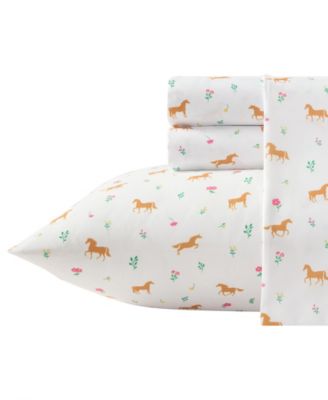 Wrangler Horse Meadow Microfiber 3-Piece Sheet Set, Twin