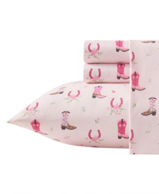 Wrangler Cowgirl Dreams Microfiber 3-Piece Sheet Set, Twin