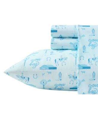 Wrangler Horse Farm Microfiber 3-Piece Sheet Set, Twin