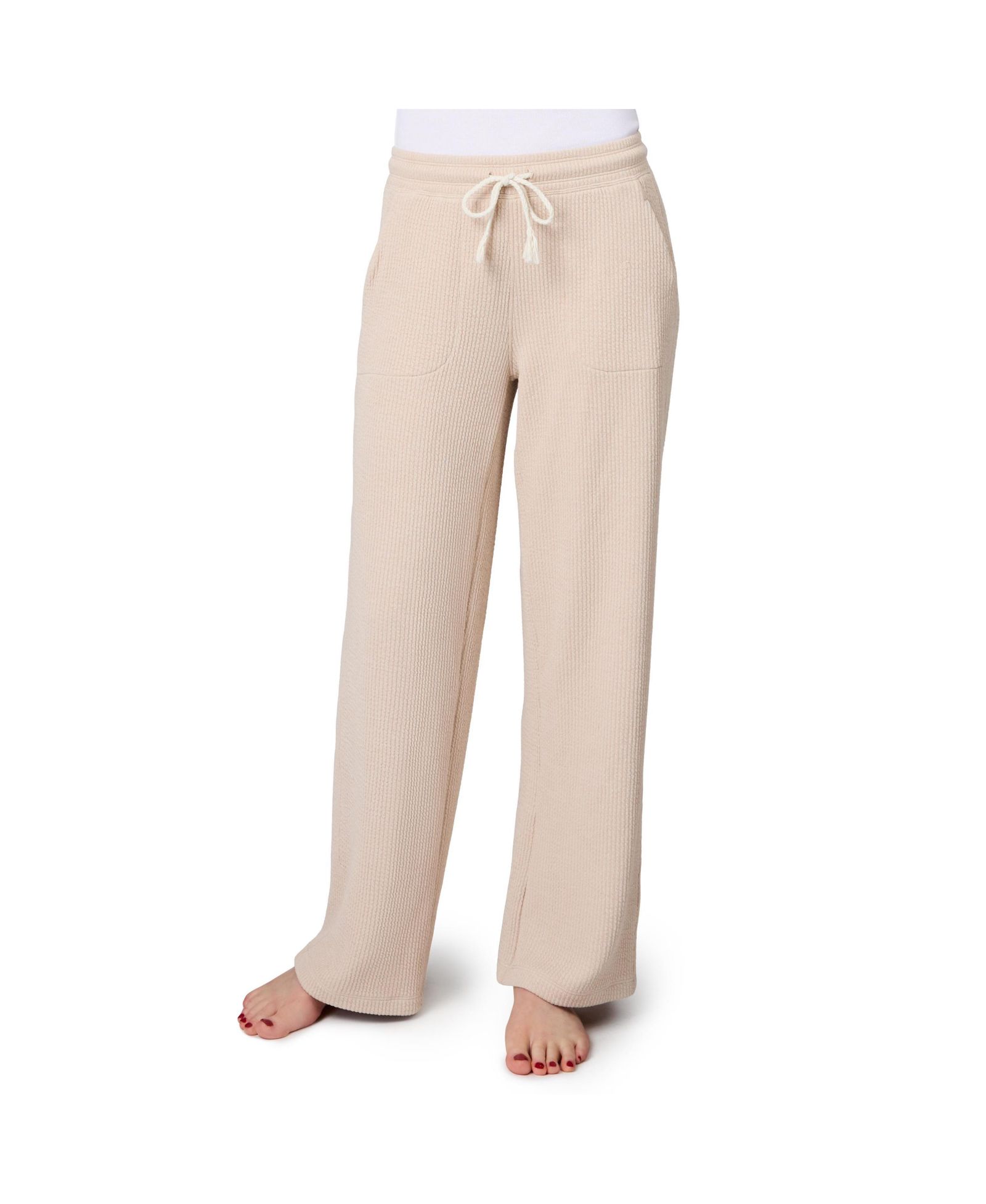 Женские широкие брюки Free Country Ripple Knit Long Wide Leg