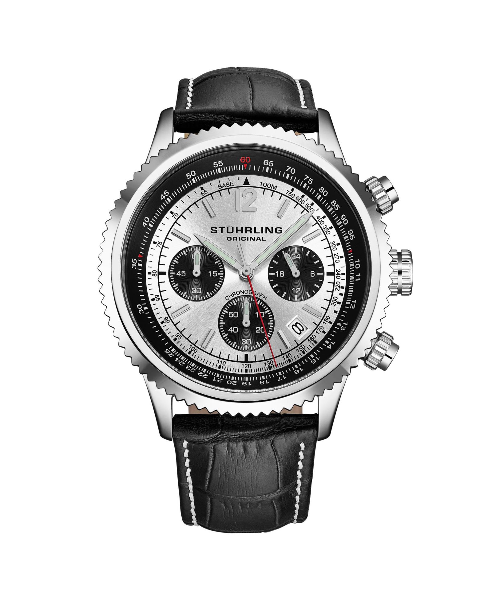 Stuhrling Мужские часы Turbine Chronograph
