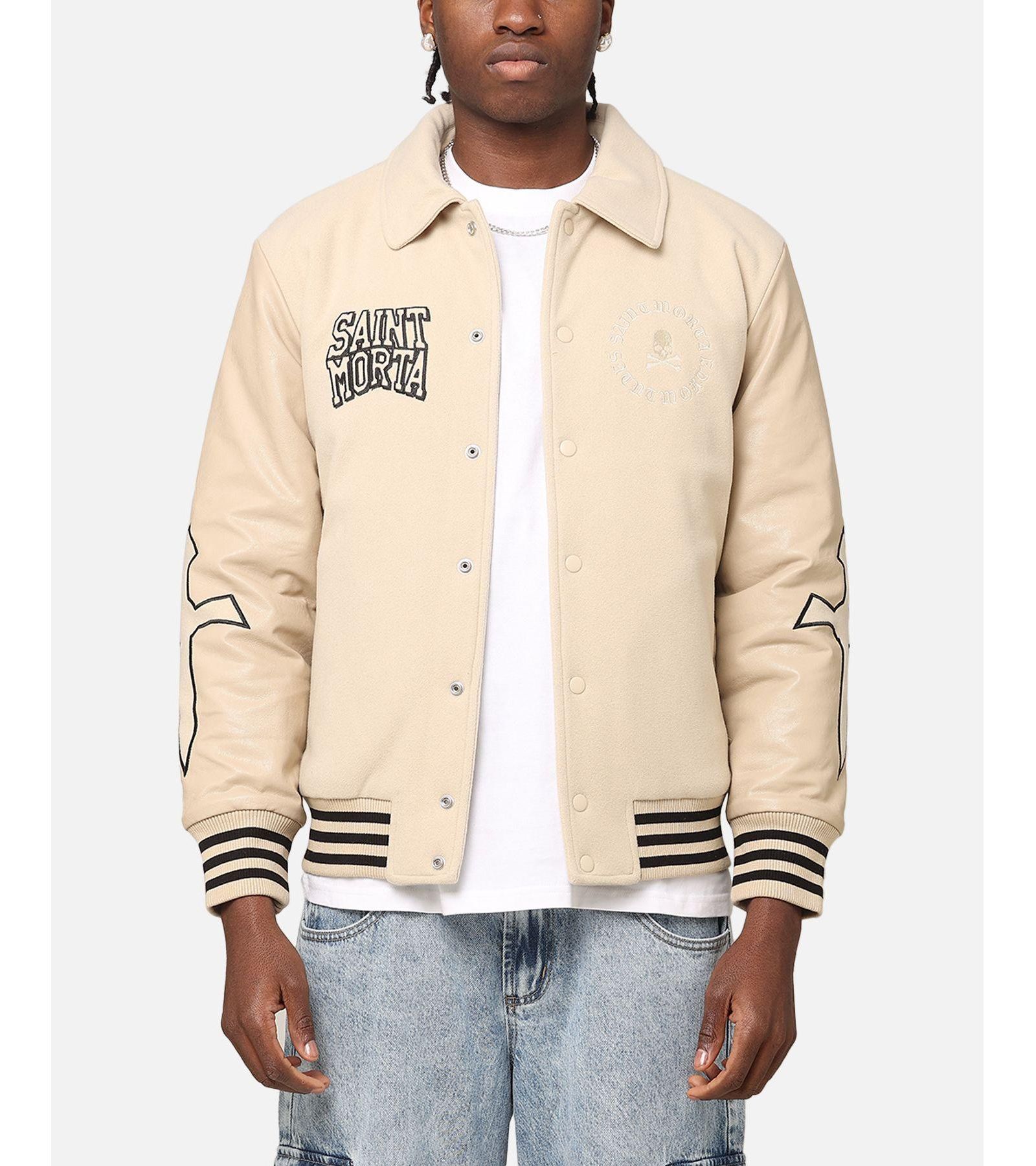 SAINT MORTA Men's Ceremonies Varsity Jacket