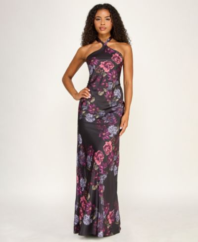 Детское вечернее платье SENI & CADE Printed Halter Neck