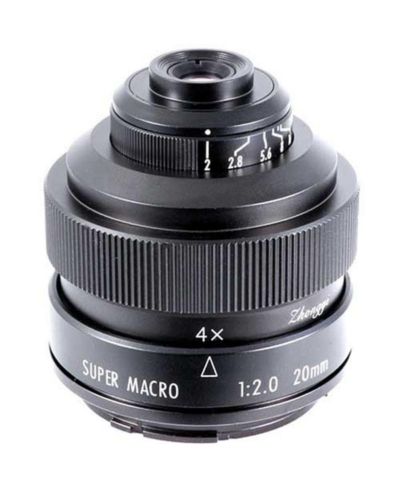 Mitakon Zhongyi макрообъектив 20mm f/2 4.5x Super Macro для зеркальных камер Nikon F