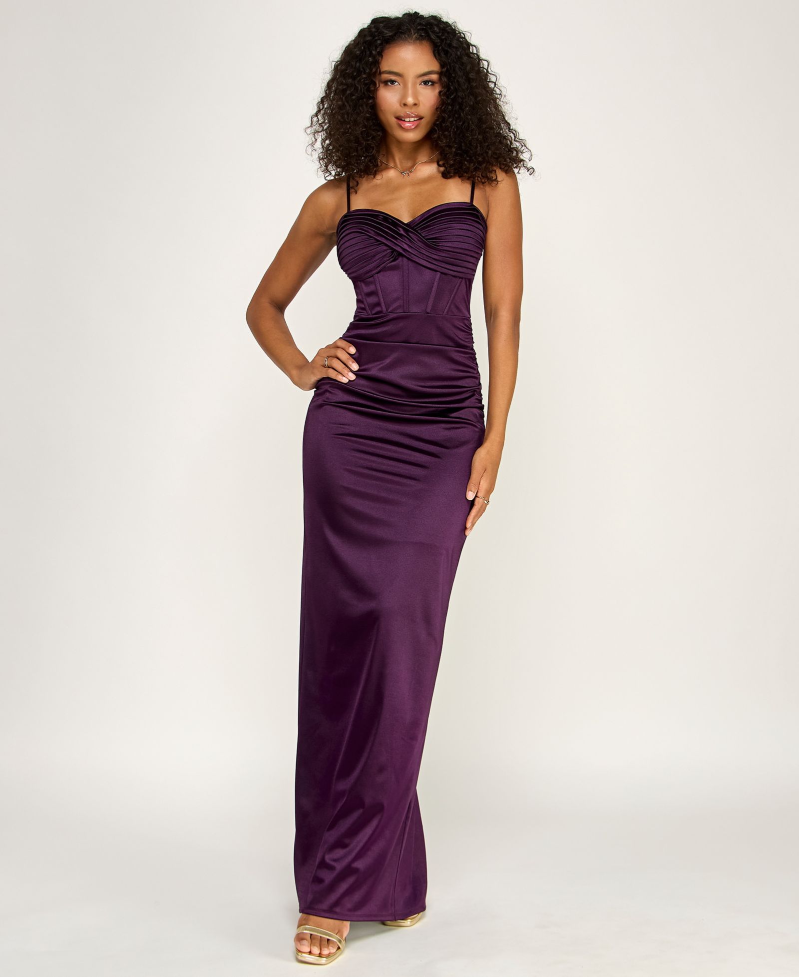 Детское вечернее платье Emerald Sundae Sweetheart Neck Twist-Front Gown