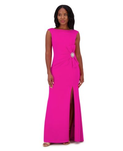 Вечернее платье Jessica Howard Women's Cap-Sleeve Embellished Bow Ball Gown
