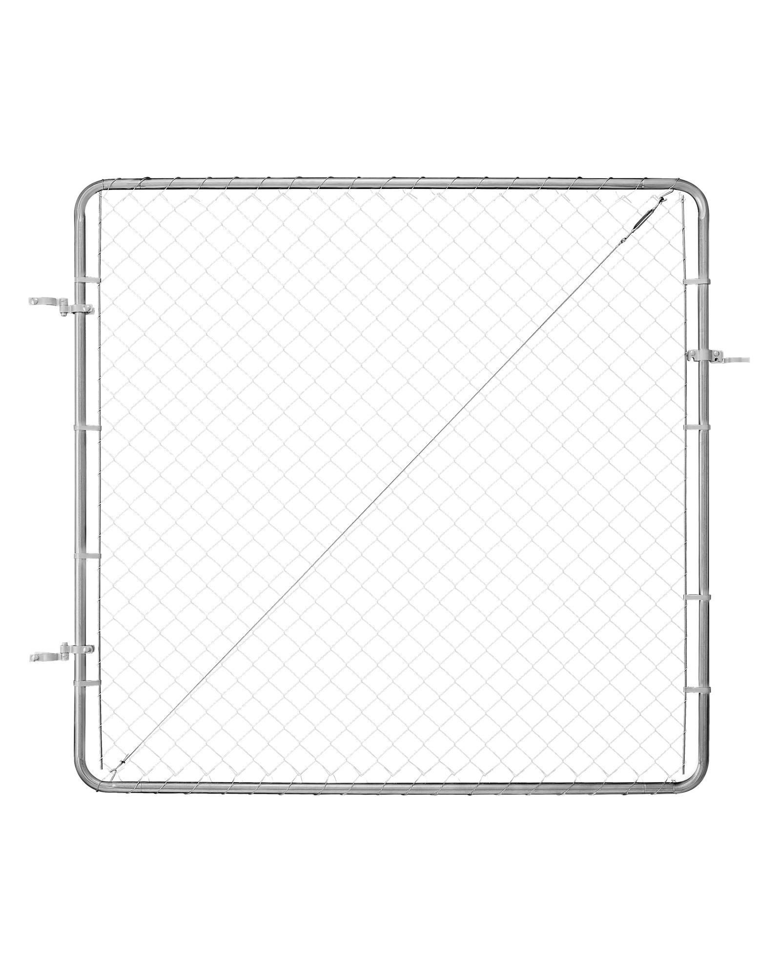 Ворота для забора SUGIFT Chain Link Adjustable Panel Galvanized