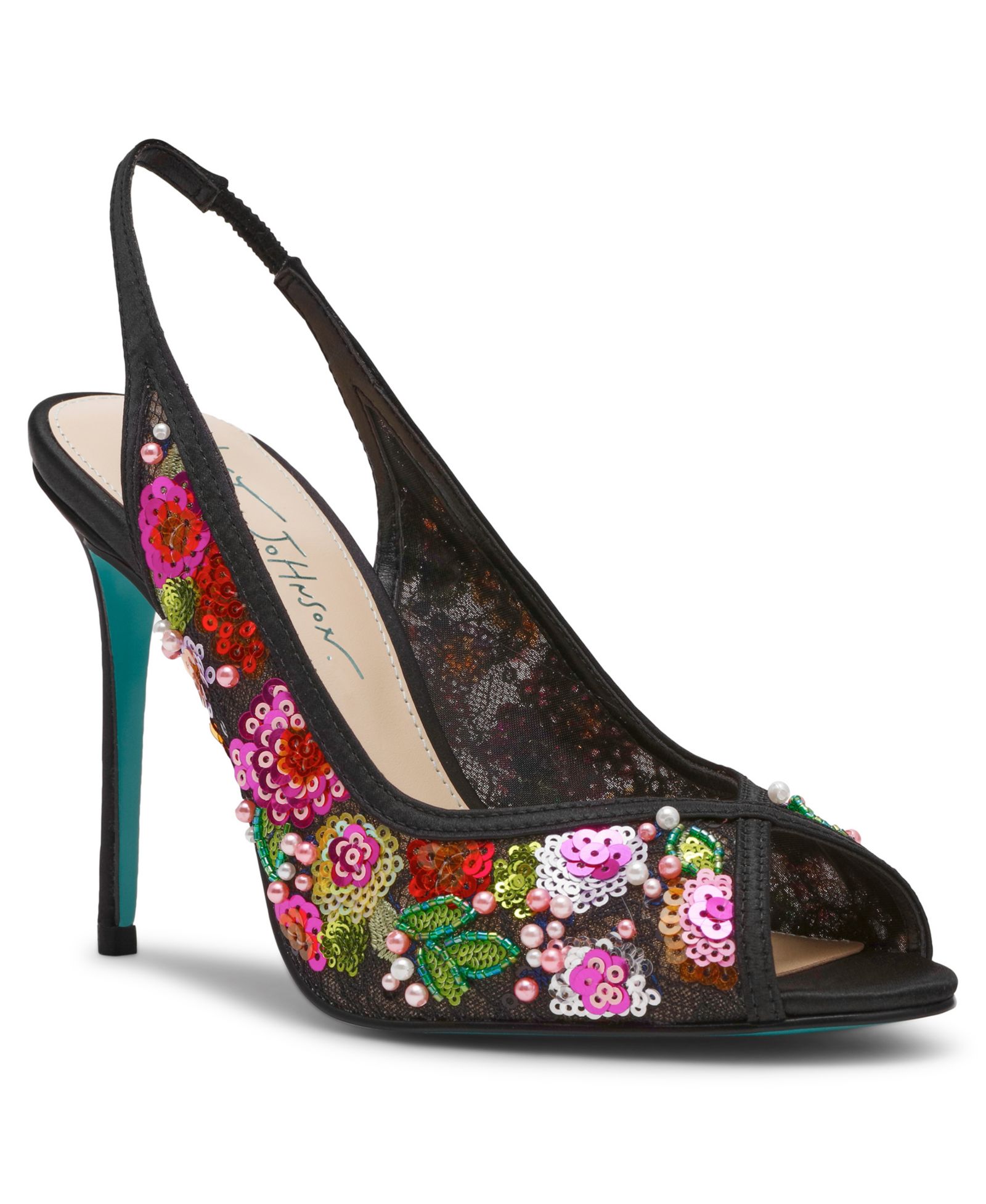 Женские вечерние сандалии Betsey Johnson Gerri Slingback