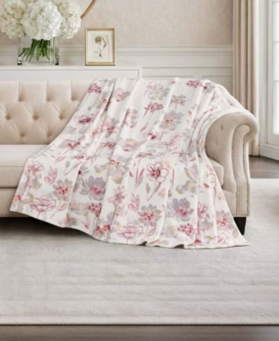BCBG Oversized Plush Throw, 60" x 70"