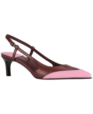 Женские туфли Jeffrey Campbell Booshky Cap-Toe Slingback Pumps