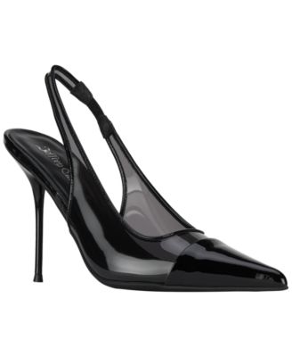 Jeffrey Campbell Women's Pucker Vinyl Slingback Pumps
