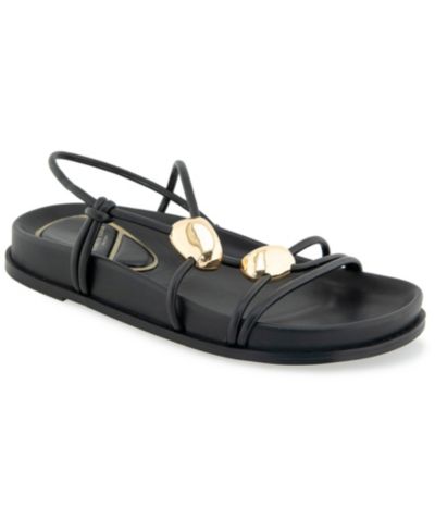 Kenneth Cole New York Women's Vera Round Toe Flat Sandals