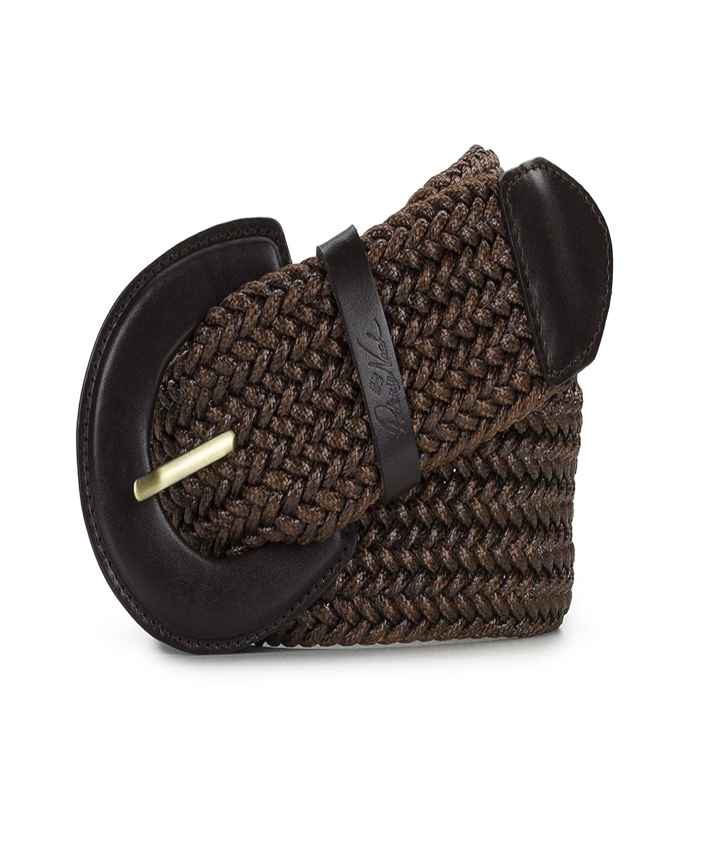 Ремень Patricia Nash Lazare Rope and Leather Woven