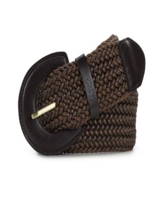 Ремень Patricia Nash Lazare Rope and Leather Woven