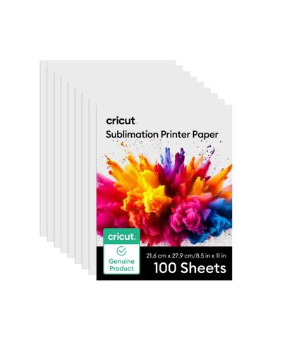 Cricut Sublimation Printer Paper - 8.5 in x 11 in, 100 Count