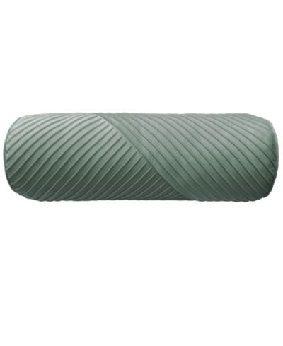 Edie@Home Chelsea Spliced Neckroll Decorative Pillow, 8" x 24"