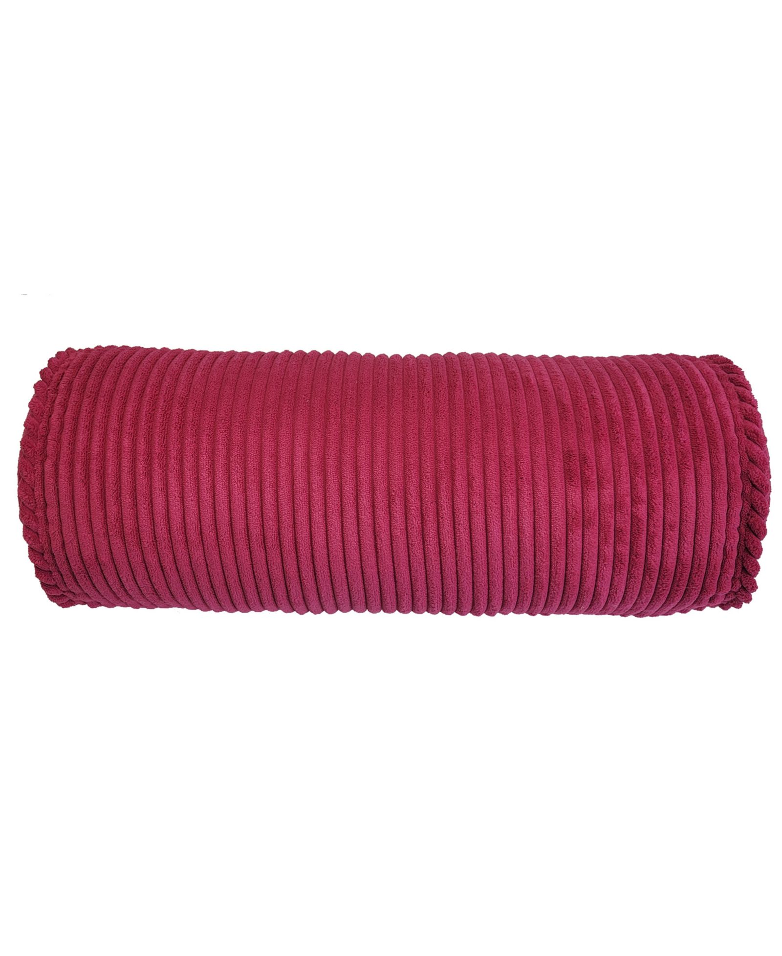 Edie@Home Bowery Corduroy Neckroll Decorative Pillow, 8" x 24"