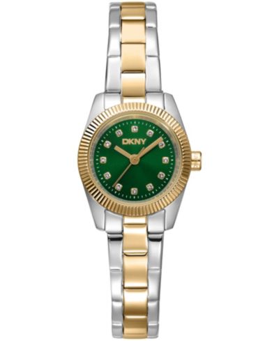 DKNY Women's Mini Quartz Two-Tone Stainless Steel Bracelet Watch 23mm