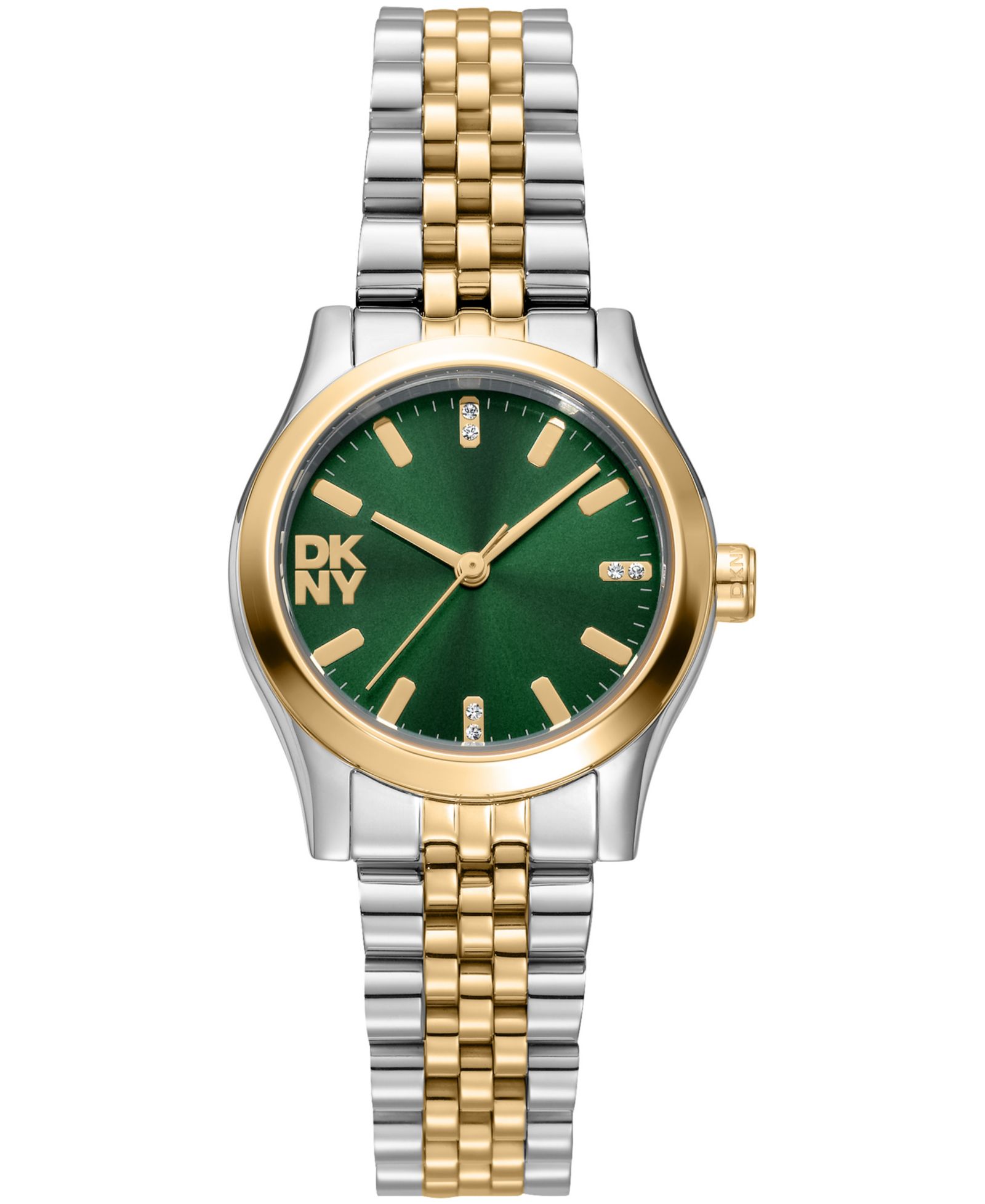 Женские часы DKNY Essentials Quartz Two-Tone Stainless Steel 28mm