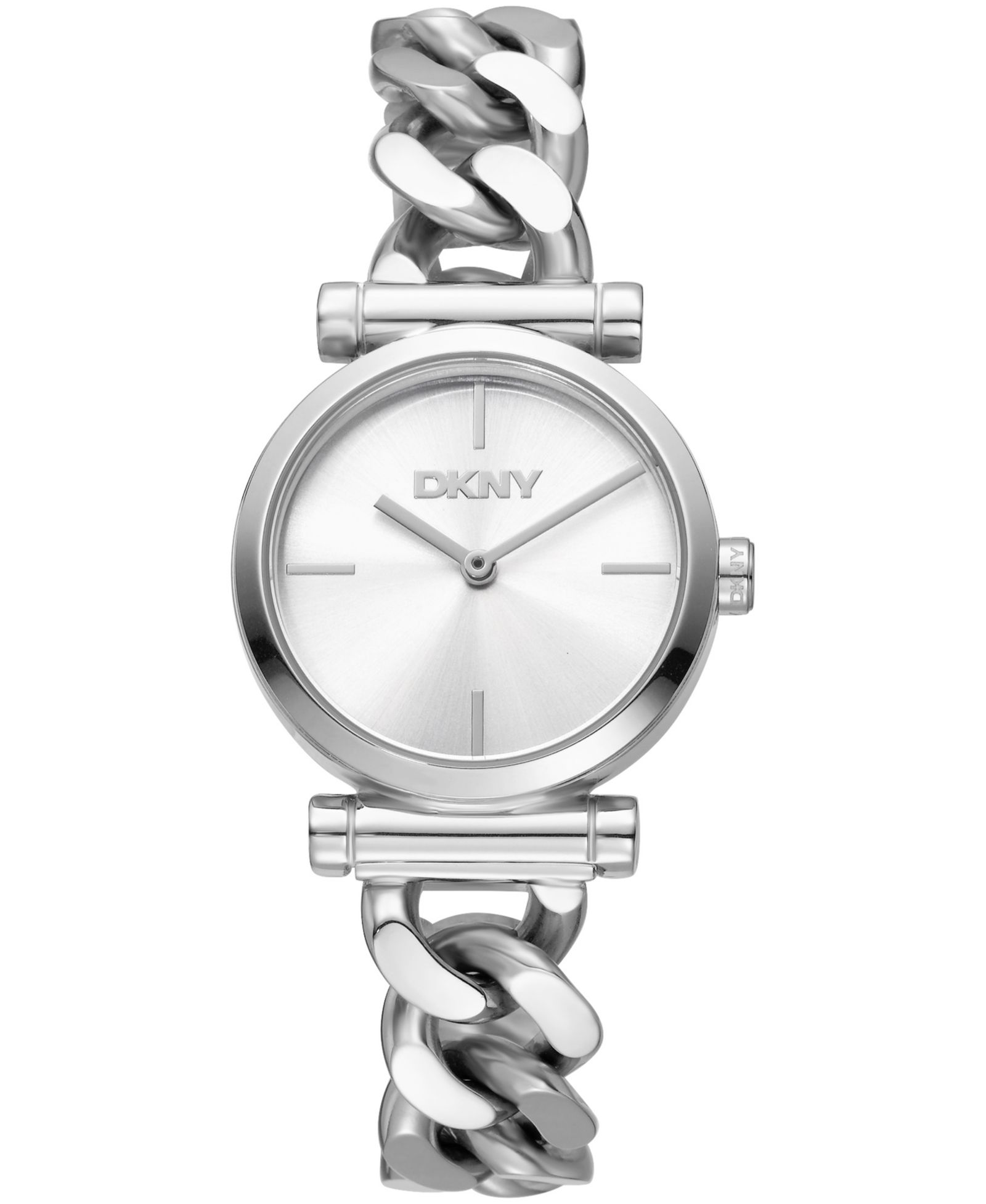 DKNY Женские часы, stainless steel chain bracelet, 28mm