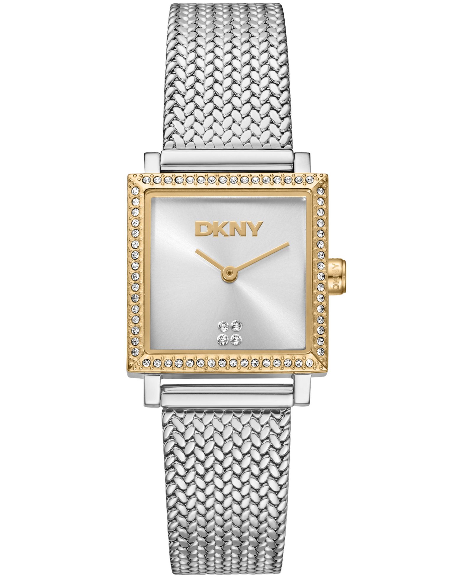 Часы DKNY Women's Milanese Quartz Two-Tone Stainless Steel 24x31mm