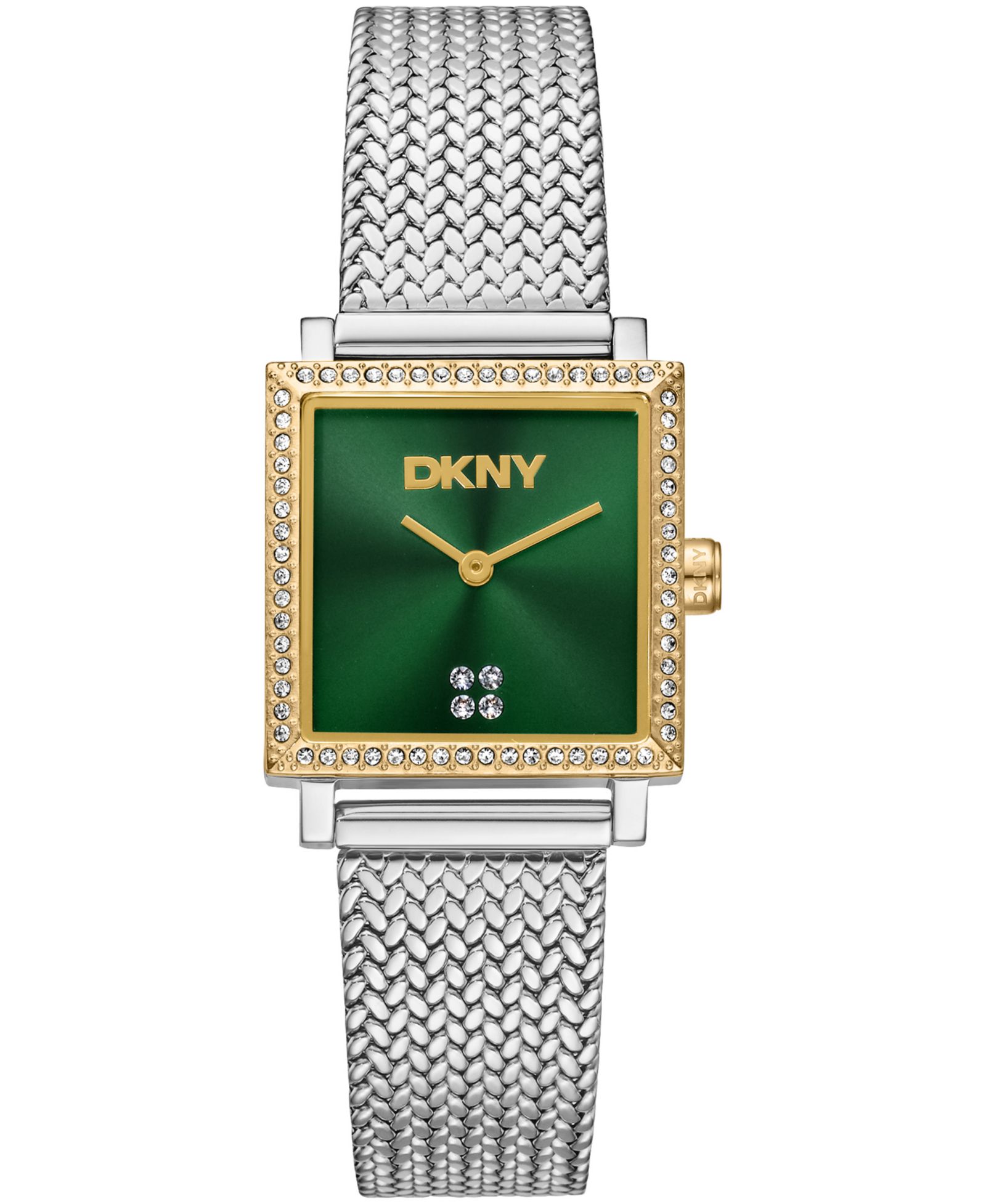 DKNY Women's Milanese Quartz Watch часы с браслетом из нержавеющей стали 24x31mm