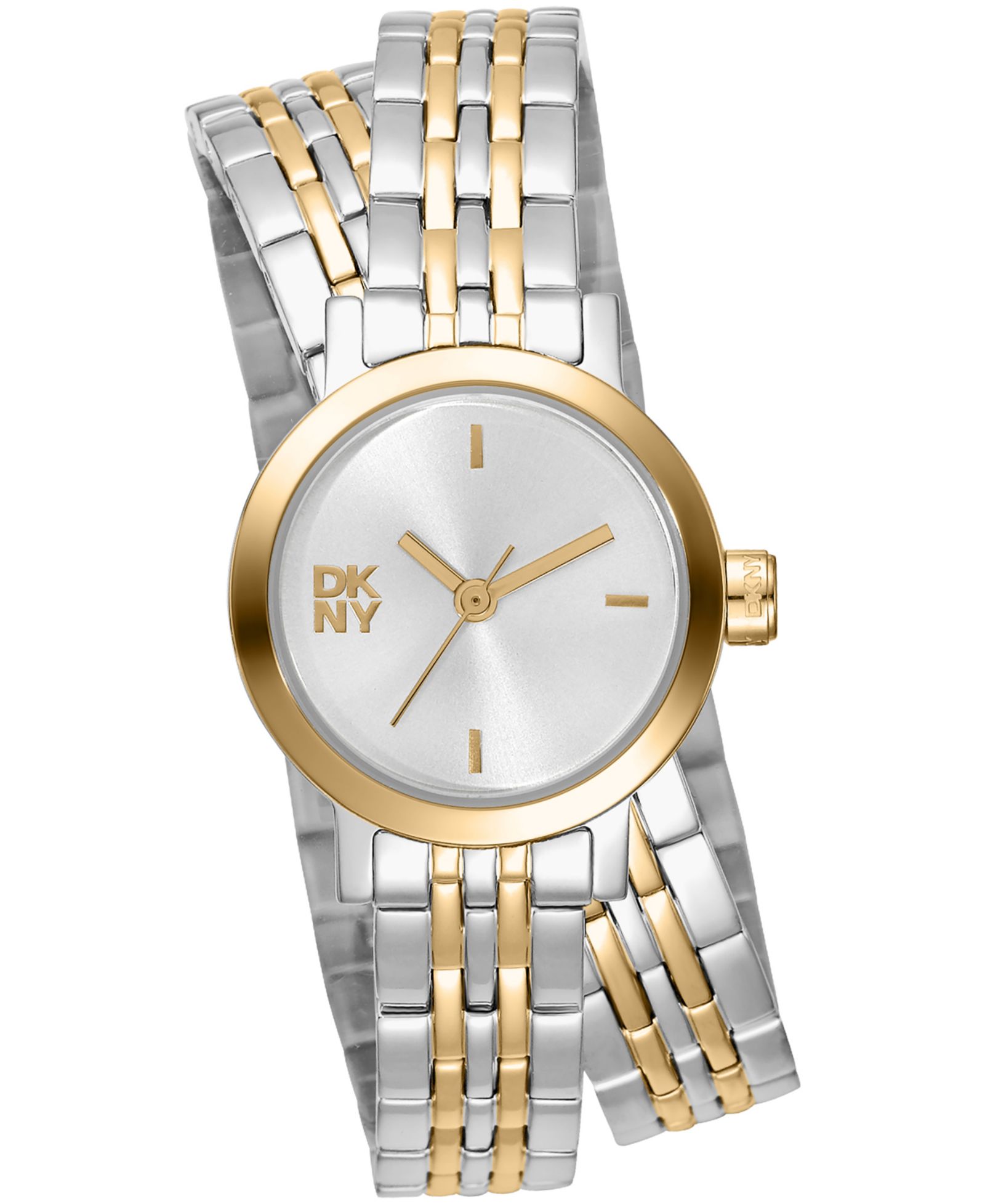 Часы DKNY Women's Mini Quartz Two-Tone Stainless Steel 23mm