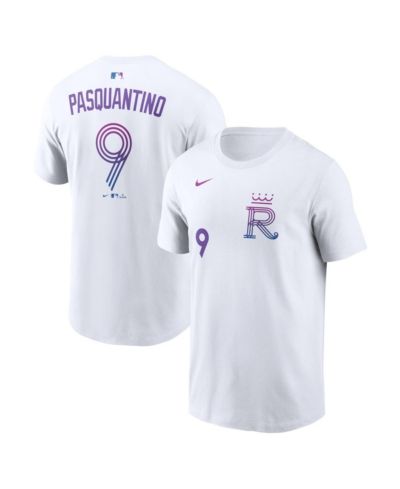 Мужская футболка Nike Vinnie Pasquantino White Kansas City Royals 2026 City Connect