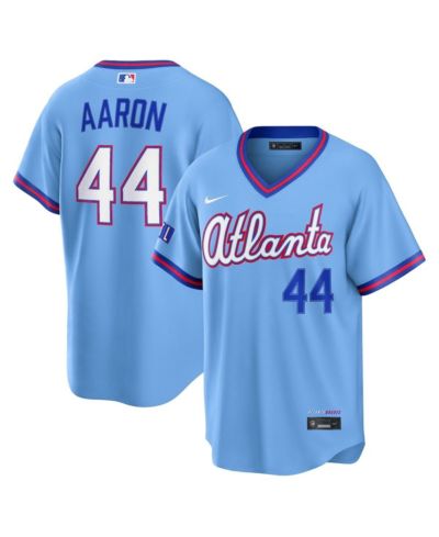 Мужская джерси Nike Hank Aaron Atlanta Braves 2026 City Connect Stadium
